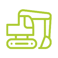 Icon Baggerarbeiten